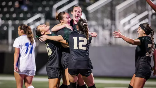 Kate Nunes goal celebration, UCSB, 102126
