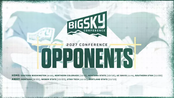 2027 Big Sky Conference Schedule Web Graphic