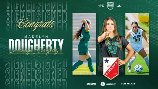 Madelyn Dougherty Pro Contract Signing Graphic