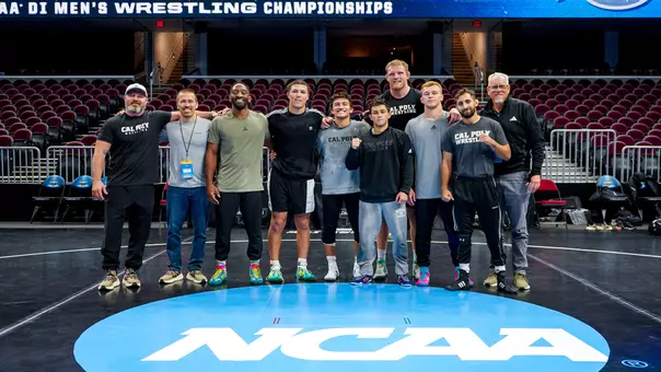 Team Photo, Pre NCAA Wrestling Championships, 031726