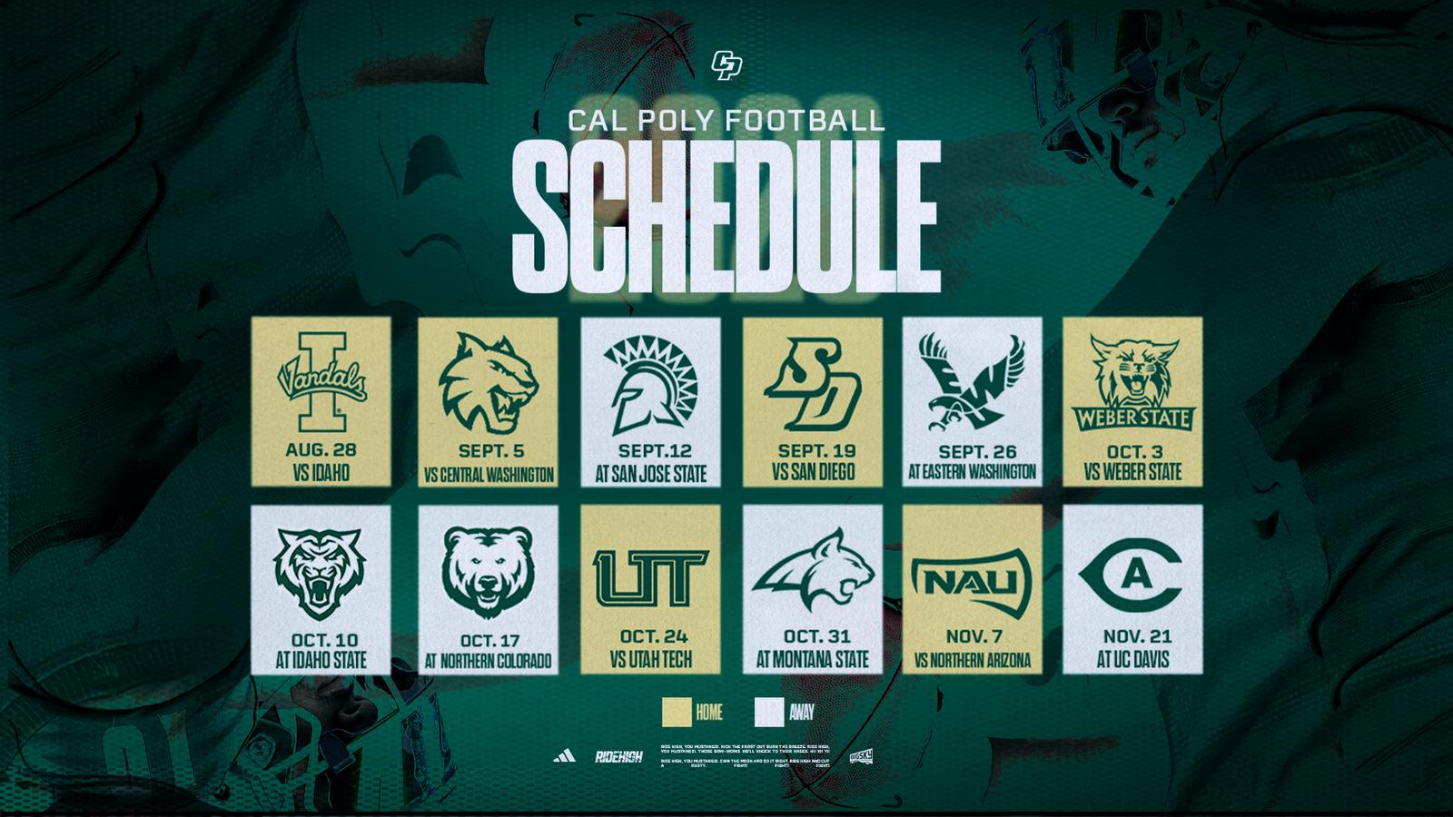 Cal Poly Football 2026 Schedule & Opponents Revealed Big Sky