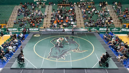 Pac-12 Championships, Wide Shot of Mat, Mott, 030626
