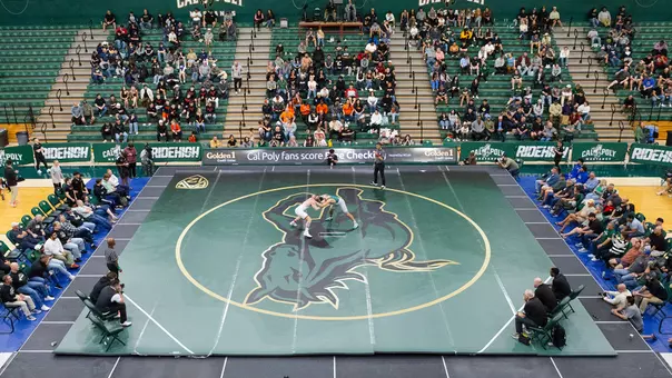 Pac-12 Championships, Wide Shot of Mat, Mott, 030626