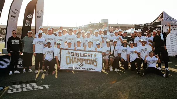 Big West Men's Track Team Photo, Big West Championships