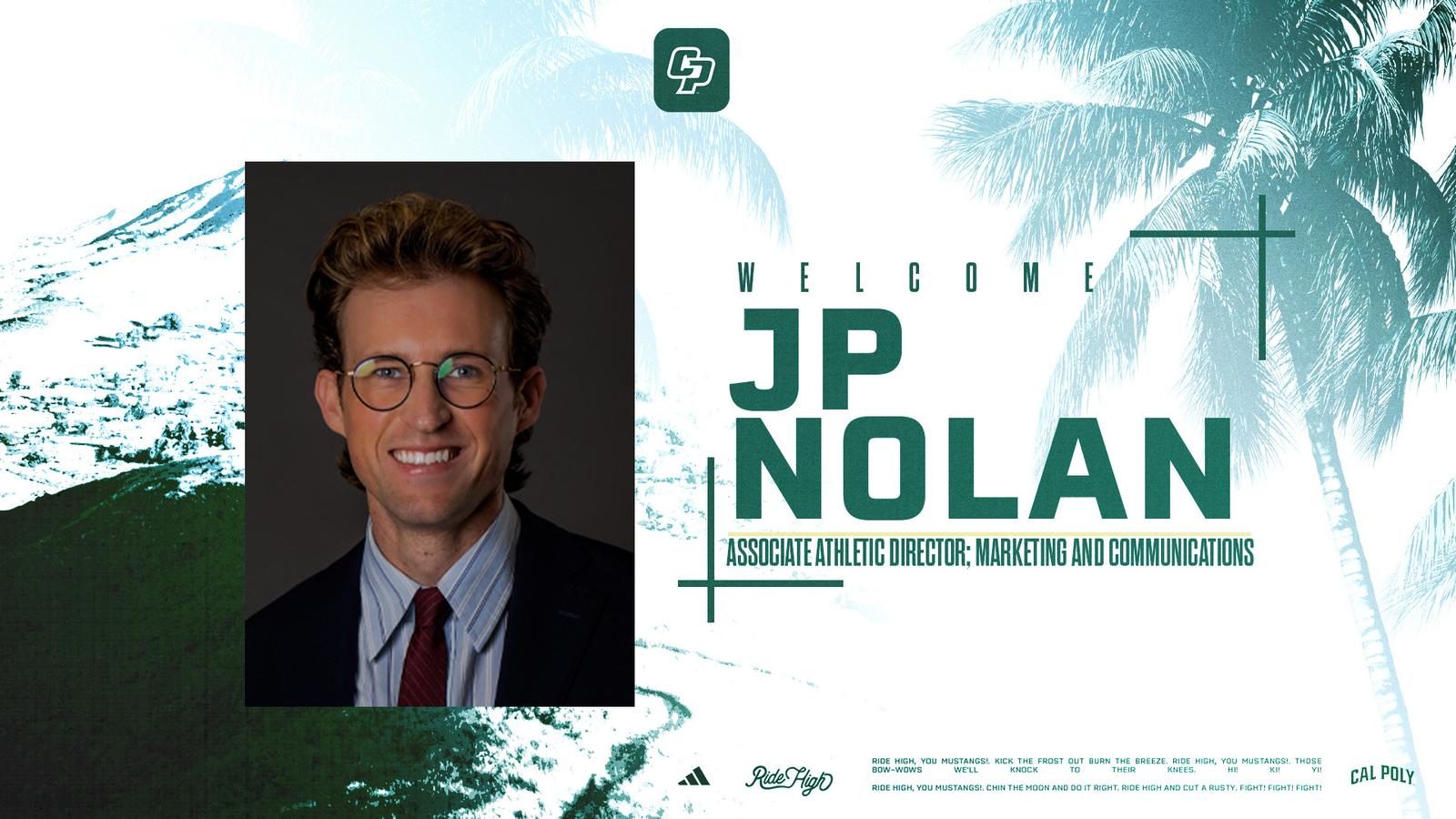 Cal Poly Names JP Nolan New Associate Athletics Director for Marketing and Communications Cal Poly Names JP Nolan New Associate Athletics Director for Marketing and Communications