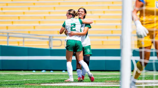 Miah Thomas goal celebration, San Jose State, 082326