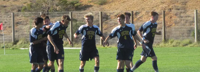 Holocher brace leads UCSC to 2-1 win over Southwestern Image