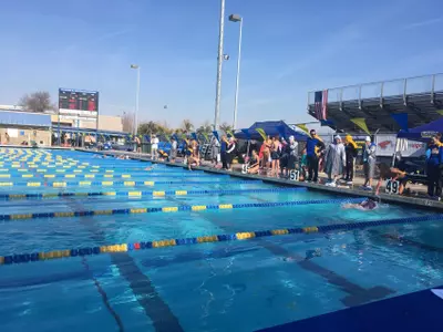 Swim teams take on Cal State Bakersfield Image