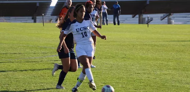 Pair of penalties from Gutierrez, strike from Gonzalez lead UC Santa Cruz past UC Merced 3-1 Image
