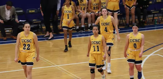 Second Quarter Run Pushes Banana Slugs Past Yellow Jackets 82-58 Image