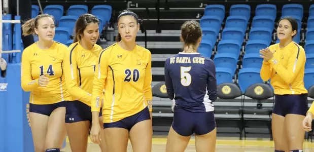 Volleyball Sweeps Final Day of Knight Invitational Image