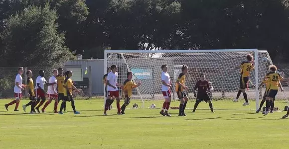 Late Goal Pushes Blues Past Banana Slugs 1-0 Image