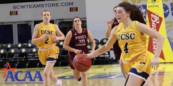 Banana Slugs Fly By Blue Angels 74-55 to Advance to Championship Image