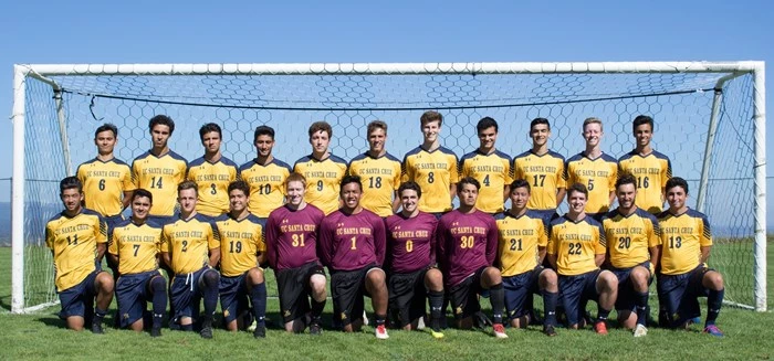 2018 UCSC Men's Soccer Team