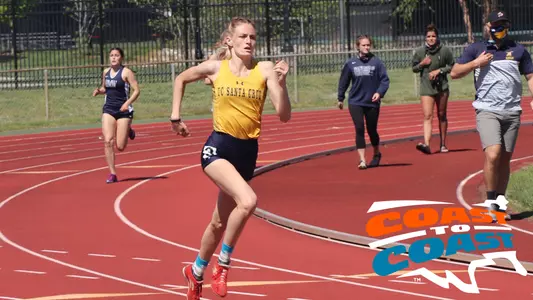 McPhillips won two conference titles in UCSC's first year in the C2C