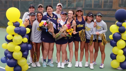 2023-24 UCSC Tennis and seniors