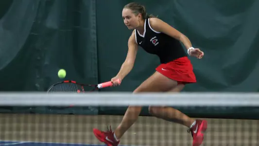 Kseniya Zonova SIUE Indoor 2017 Banner