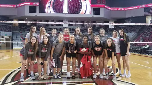2018 Troy Invitational VB Champs