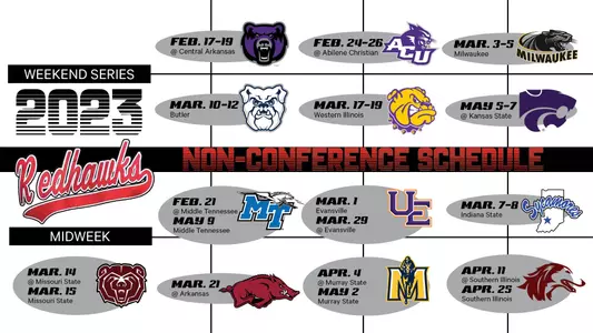 2023 Baseball Non-Conference Schedule