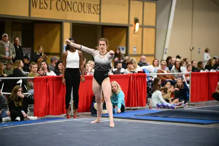 TN Collegiate Classic gymnastics competition photographed by ISO Photo XP on 21JAN22. Farm Bureau Exhibition Center, Lebanon TN. South East Missouri State University, Norther Illinois University, Lindenwood University.