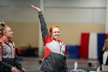TN Collegiate Classic gymnastics competition photographed by ISO Photo XP on 21JAN22. Farm Bureau Exhibition Center, Lebanon TN. South East Missouri State University, Norther Illinois University, Lindenwood University.