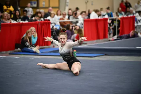 TN Collegiate Classic gymnastics competition photographed by ISO Photo XP on 21JAN22. Farm Bureau Exhibition Center, Lebanon TN. South East Missouri State University, Norther Illinois University, Lindenwood University.