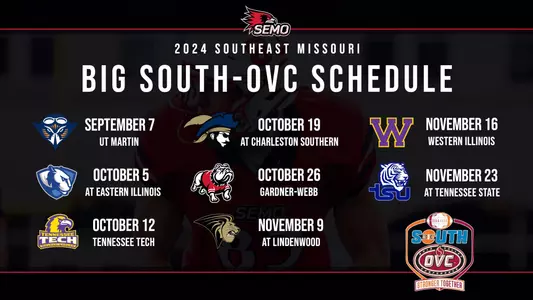 2024 Big South-OVC Football Schedule