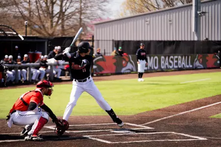 Baseball Drops Game One of the Series, 8-2, at Little Rock Image