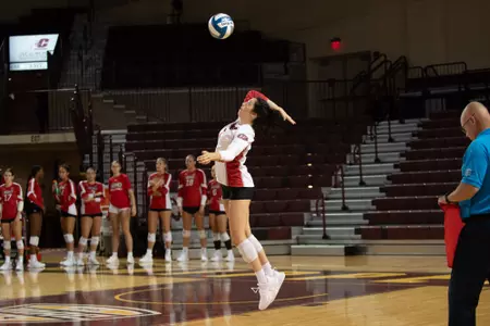 Volleyball Falls in Five Sets Friday Afternoon Image