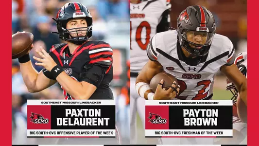 DeLaurent and Brown Big South-OVC Honors