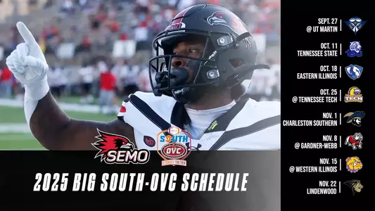 2025 BIG SOUTH-OVC SCHEDULE