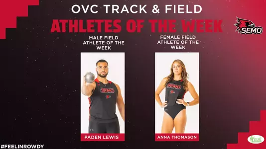 Athlete of the week graphic