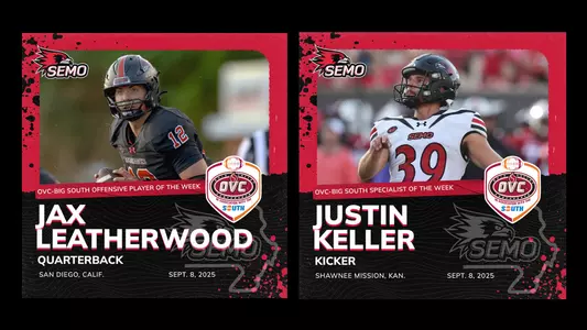 SEPT. 8 2025 OVC BIG SOUTH PLAYERS OF THE WEEK