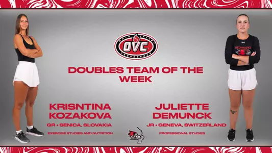 Doubles team of the week