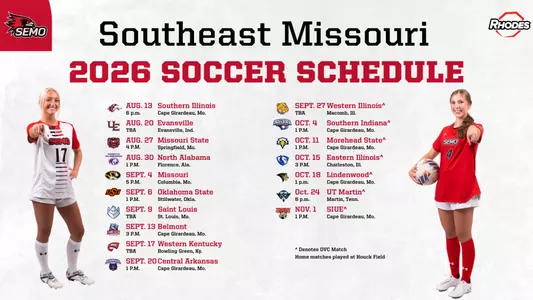 Soccer schedule release