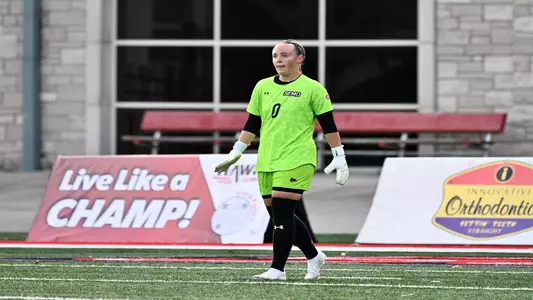 Natalie Allison as goalkeeper