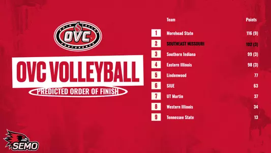 Volleyball preseason poll