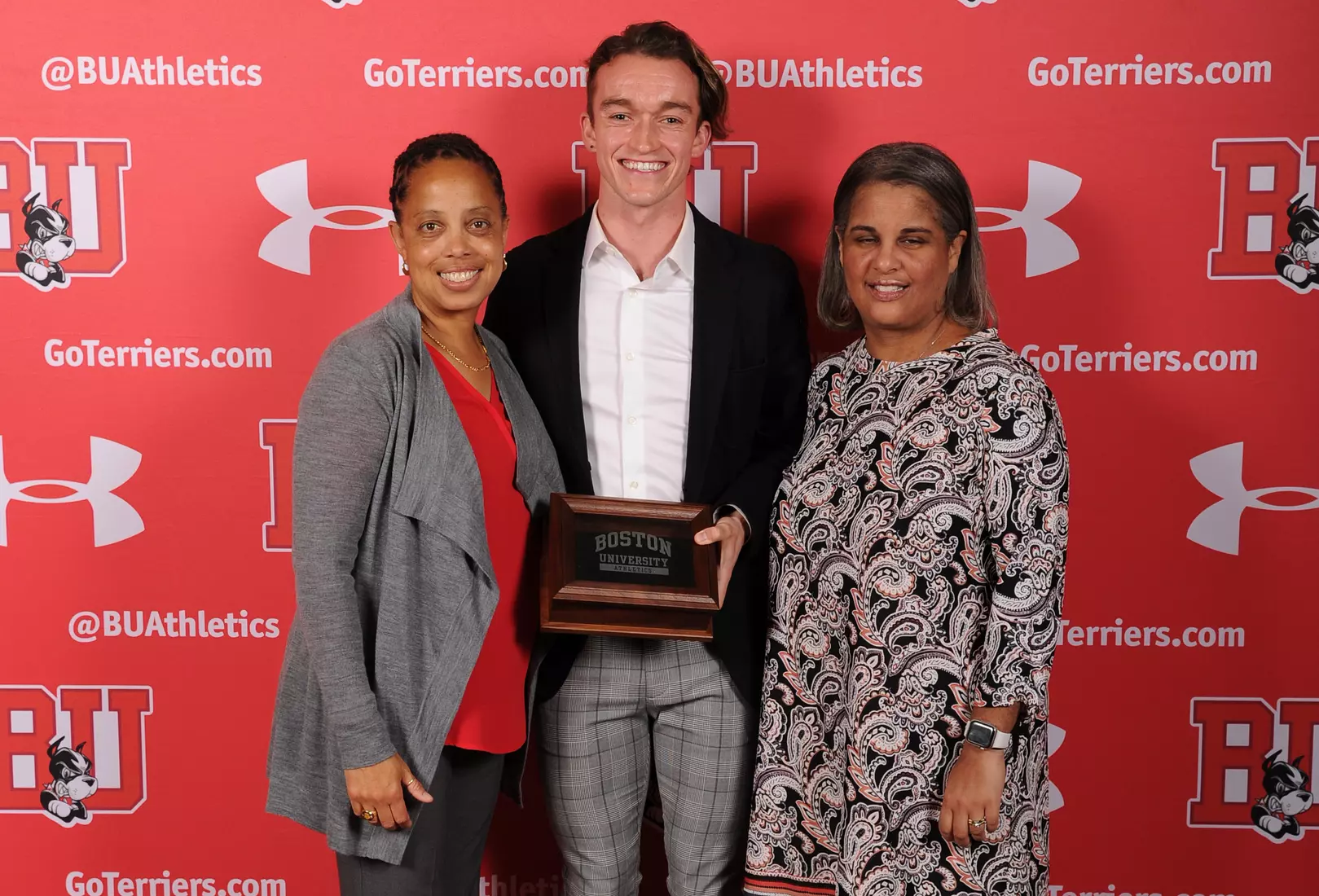 2019 Paul Lewis Student-Athlete Award recipient: Johnny Kemps (men's track & field/cross country)