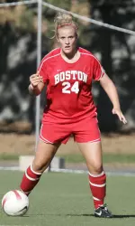 Junior Shannon Mullen's first goal of the season was the game winner at Maine.