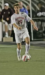 Freshman defender Matthew Shea