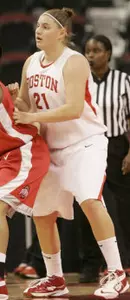 Sophmore Aly Hinton is the first Terrier since March 11, 2005 to hit over 30 points in a game.