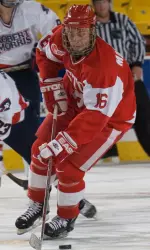 Senior Pete MacArthur recorded a goal for the fourth straight game.