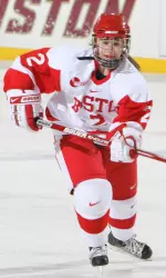 <b>Junior co-captain Sarah Russell scored twice Saturday</b>
