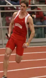 <b>Senior Keith Buchanan and the Terriers had solid showings at the Husky Winter Track and Field Carnival Saturday</b>
