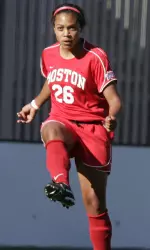 Freshman Tiya Gallegos scored the game-winning goal against Vermont on Sunday.