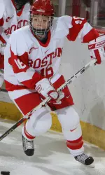 <b> Sophomore Sarah Appleton had two assists on the afternoon for the Terriers </b>