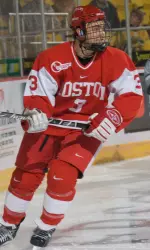 Freshman Kevin Shattenkirk recorded a pair of assists for the Terriers.