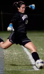 Sophomore Janie Reilly made seven saves against Dartmouth on Wednesday evening.