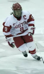 Senior Gina Kearns scored a pair of goals in the second period.