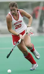 Sophomore Maryette Stuart and the Terriers will look to earn their first win over UConn since 2002.